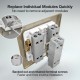 BG Grid Lite Antique Brass 20A Intermediate Module
